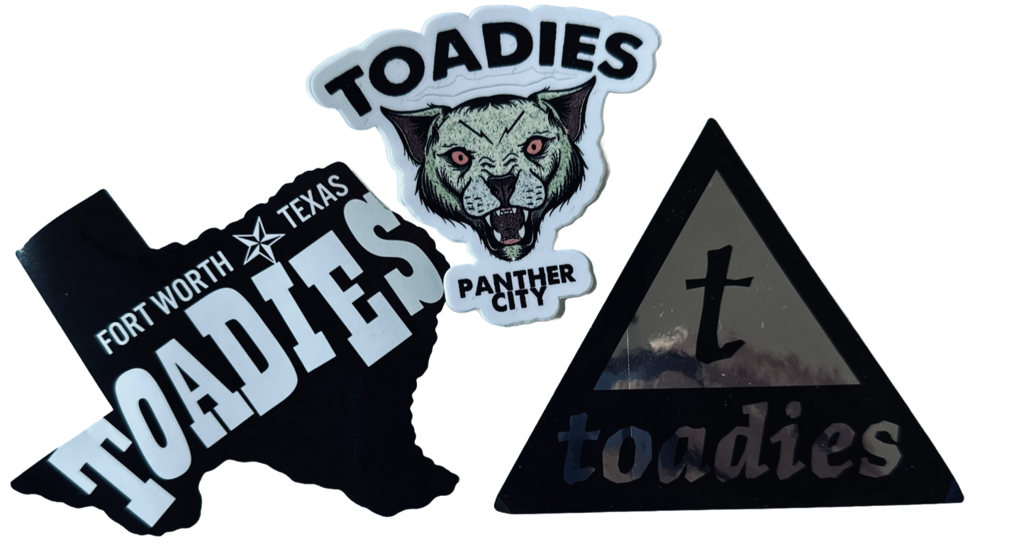 Stickers - Toadies stickers