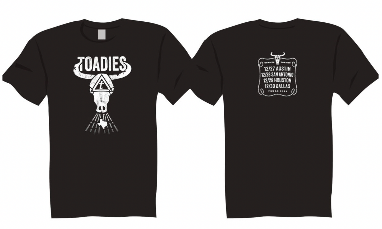 Shirt - Dec 2023 Tour, dates on back
