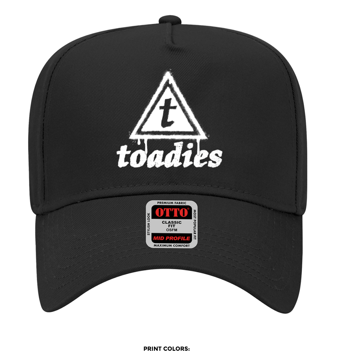 Cap - Toadies Spray Paint Logo - From The Charmer Collection