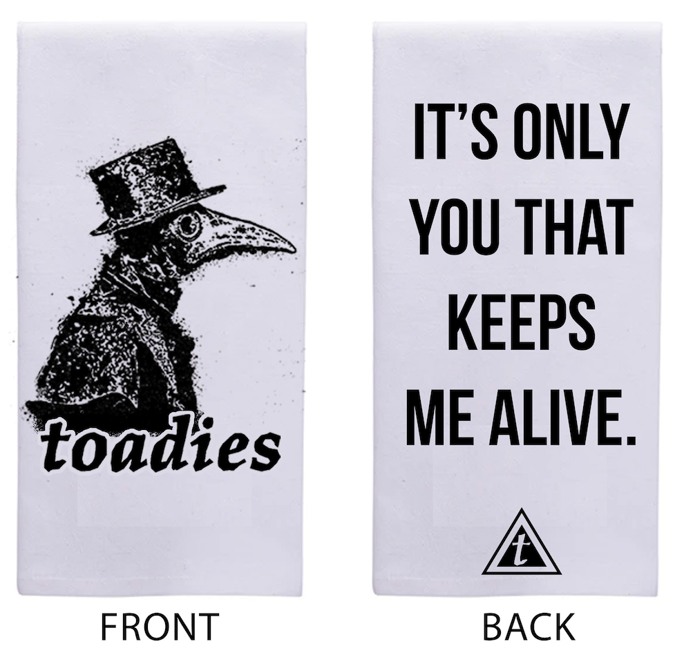 Toadies - Tea Towel - From The Charmer Collection