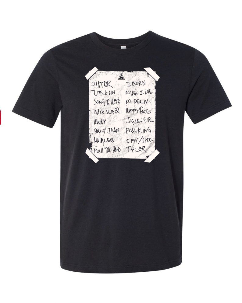 Shirt - Toadies Set List – Toadies Official