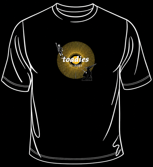 Shirt - Toadies "Crow and Boy" on  Womens Relaxed Fit - From The Charmer Collection