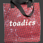 Toadies - Lower Side of Uptown tote bag