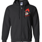 Hoodie - Cowboy in Flames ZIP UP hoodie