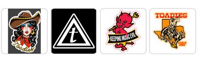 Stickers -  Toadies stickers