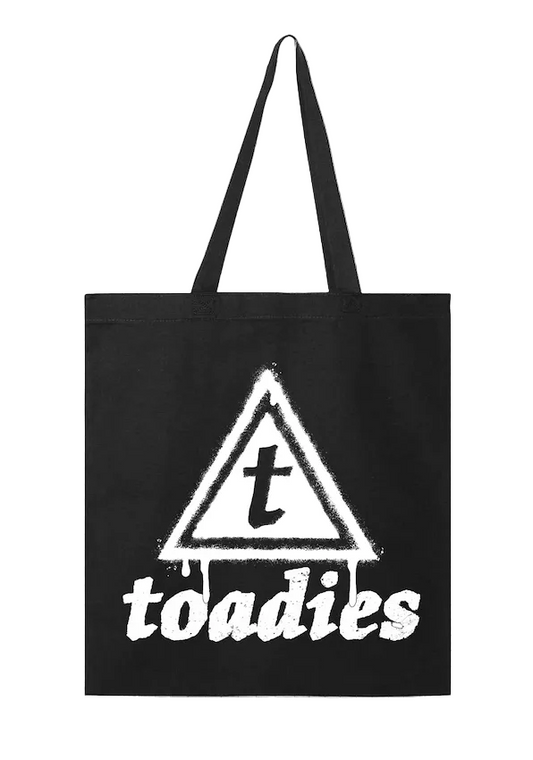 Tote - Toadies spray paint logo - From The Charmer Collection