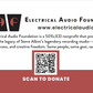 Toadies X Electrical Audio Foundation Shirt