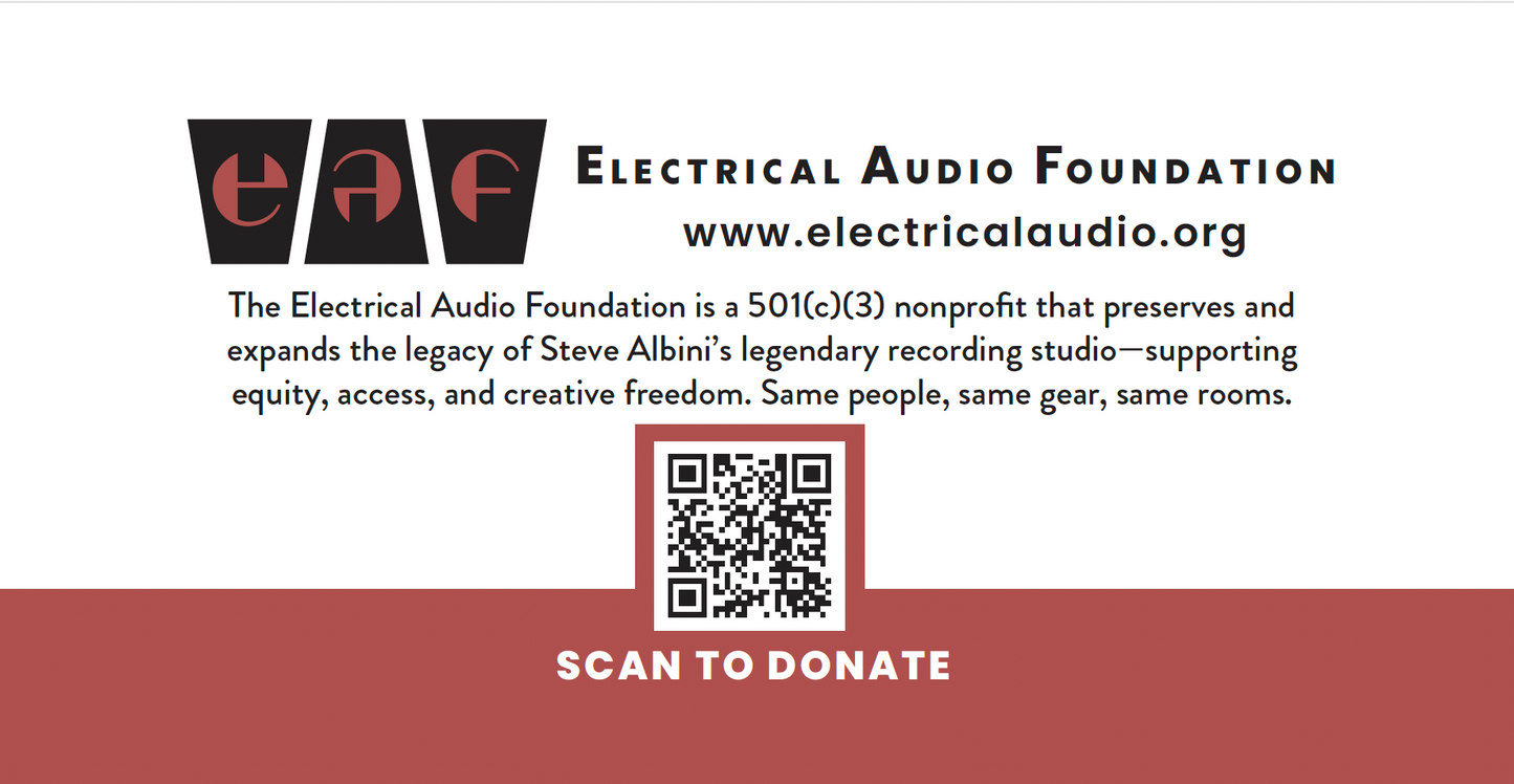 Toadies X Electrical Audio Foundation Shirt