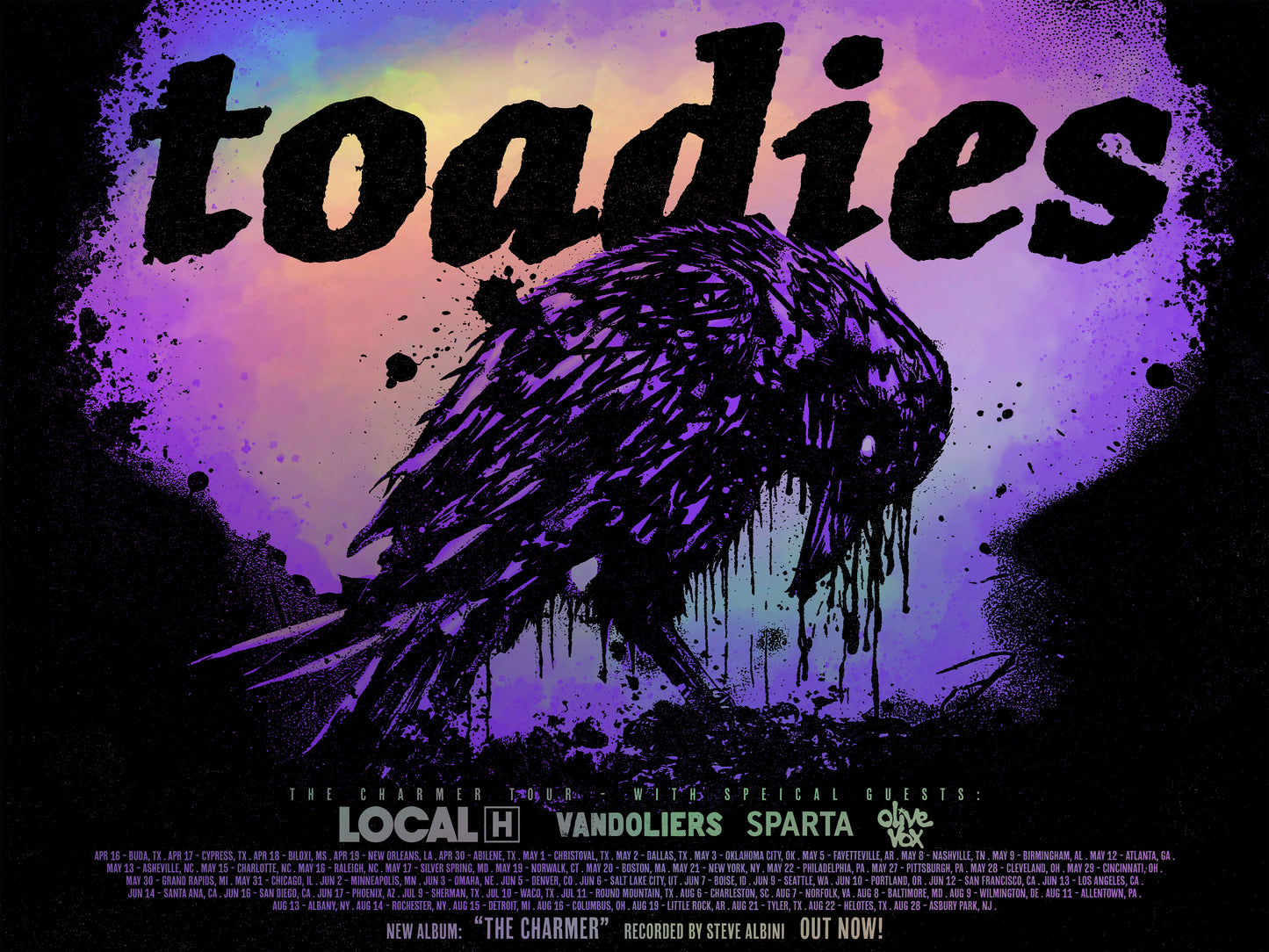 Toadies - The Charmer Tour Posters