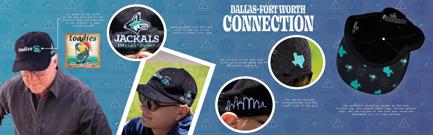 Toadies x Dallas Jackals Backslider Cap