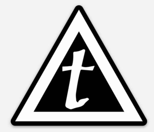 Magnet - Toadies Triangle T Logo Magnet