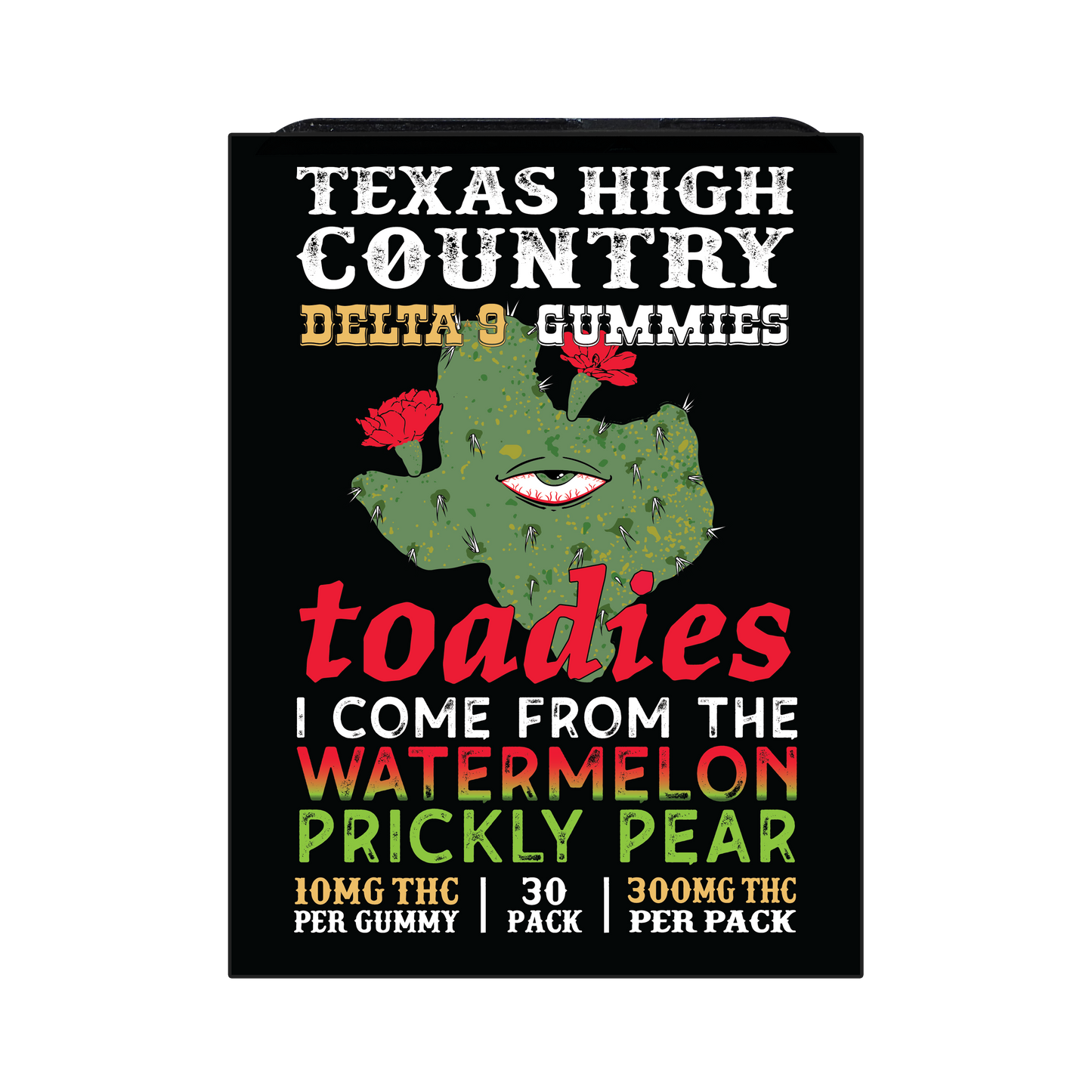 Texas High Country - I Come From The Watermelon THC Gummies (must be 21+ to purchase)
